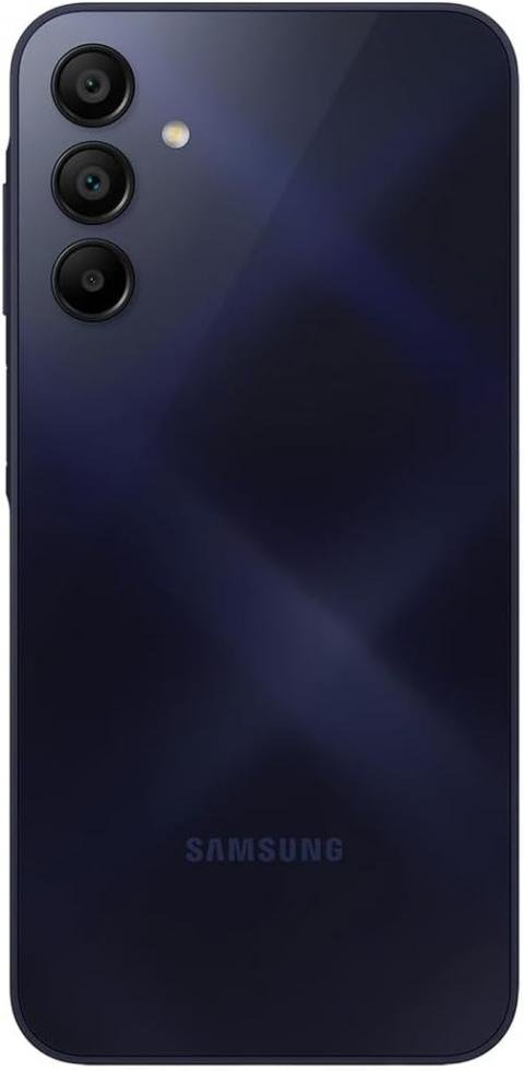 Samsung Galaxy A15 A155M 128GB Dual-SIM GSM Unlocked Android Smartphone (Latin America Version) - Blue Black